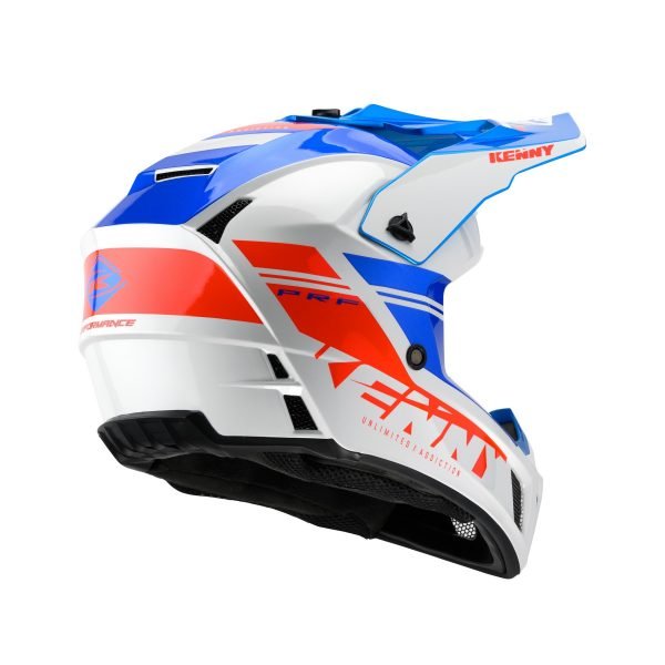 画像2: 【50%OFF】KENNY RACING PERFORMANCE PRF :BLUE WHITE RED (2)