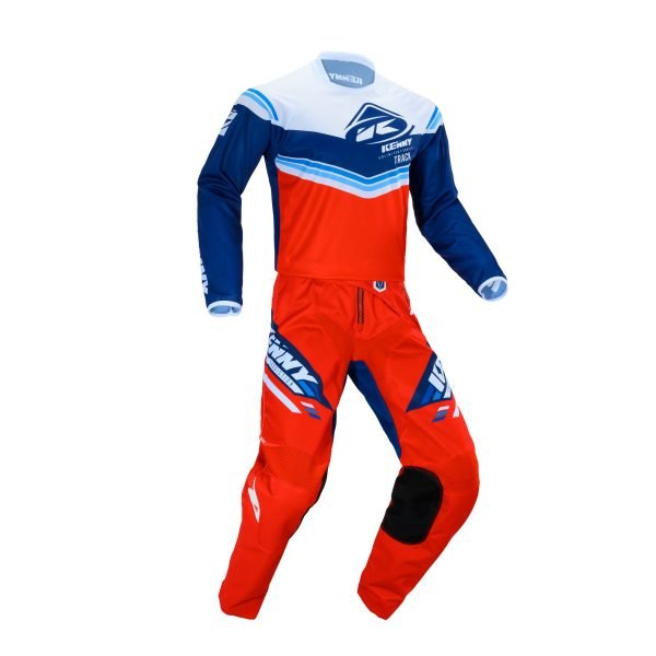 画像3: 【50%OFF】KENNY RACING パンツ TRACK VICTORY :RED NAVY (3)
