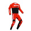 画像3: 【50％OFF】KENNY RACING　ジャージ　TRIAL AIR :RED BLACK (3)