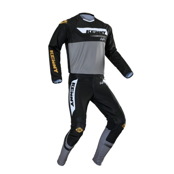 画像3: 【50%OFF】KENNY RACING ジャージ TRIAL AIR :BLACK GOLD (3)