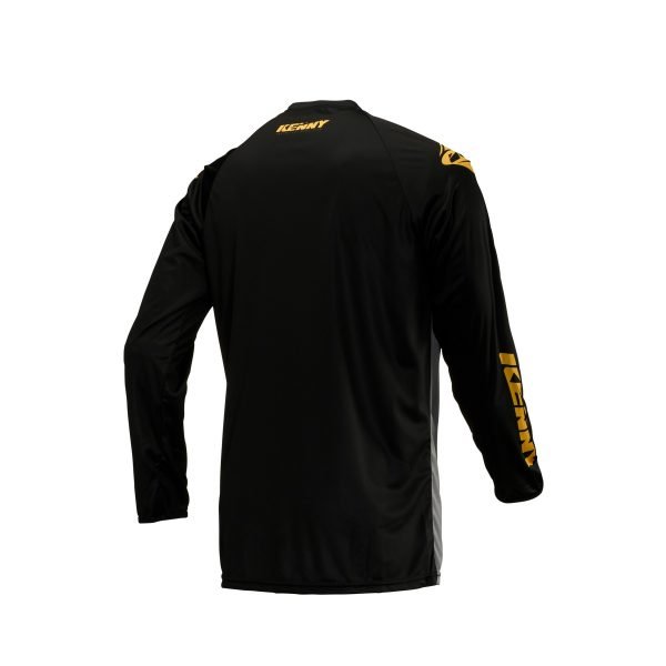 画像2: 【50%OFF】KENNY RACING ジャージ TRIAL AIR :BLACK GOLD (2)