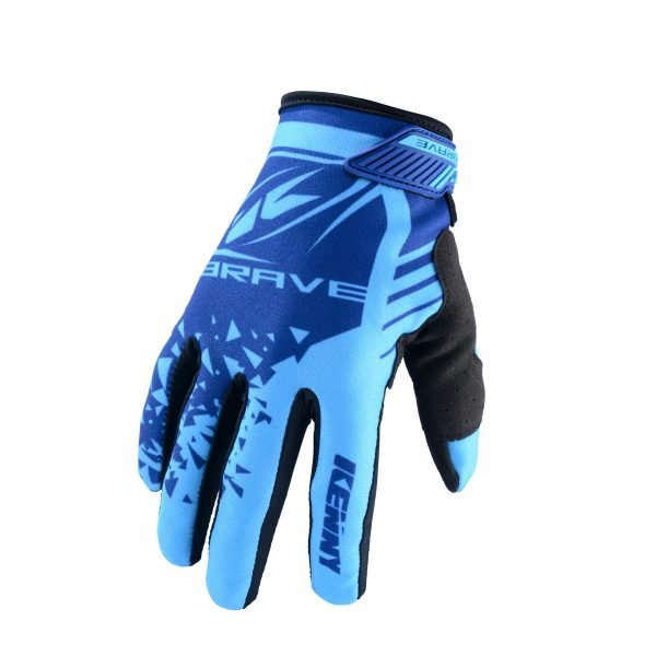 画像1: 【50％OFF】KENNY RACING　グローブ　BRAVE / BLUE (1)