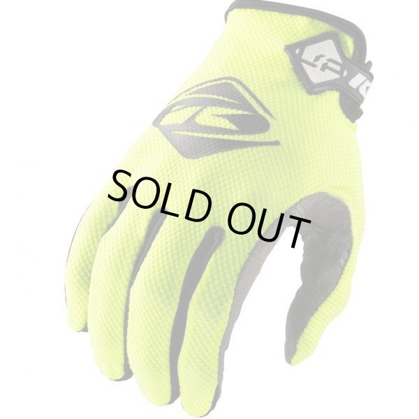 画像1: 【50％OFF】KENNY RACING　グローブ　UP / NEON YELLOW (1)