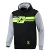 画像1: 【50％OFF】KENNY RACING　CORPO HOODY / BLACK NEON YELLOW (1)