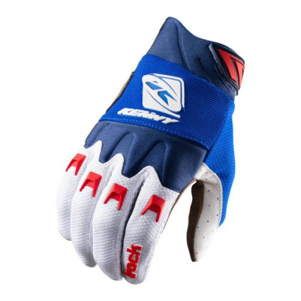 画像1: 【50％OFF】KENNY RACING　グローブ　TRACK / BLUE WHITE RED (1)