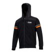 画像3: 【K22】BLACK LINE ZIPPED HOODY パーカー (3)