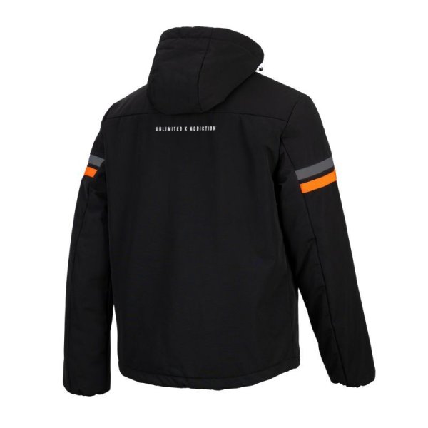 画像2: 【K22】BLACK LINE ZIPPED JACKET (2)