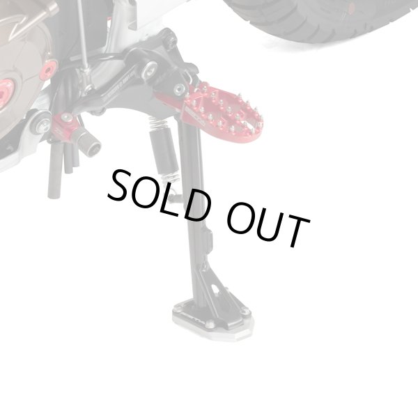 画像2: ZETA サイドスタンドエクステンダー CRF1100L20- BLK/SLV (2)