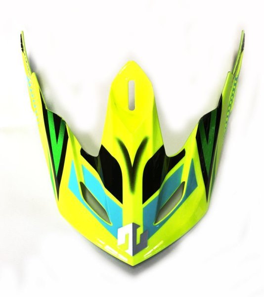 画像1: Madjumper2用 リペアバイザー／FLUO YELLOW/BLK-GREEN (1)