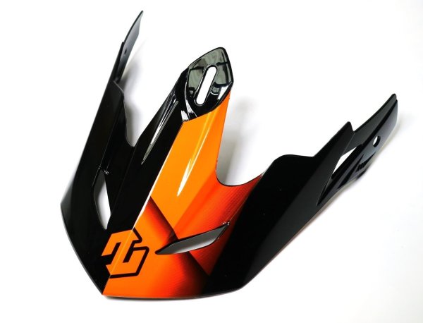 画像1: Madjumper2用 リペアバイザー/CARBON GRAPHIC ORANGE (1)