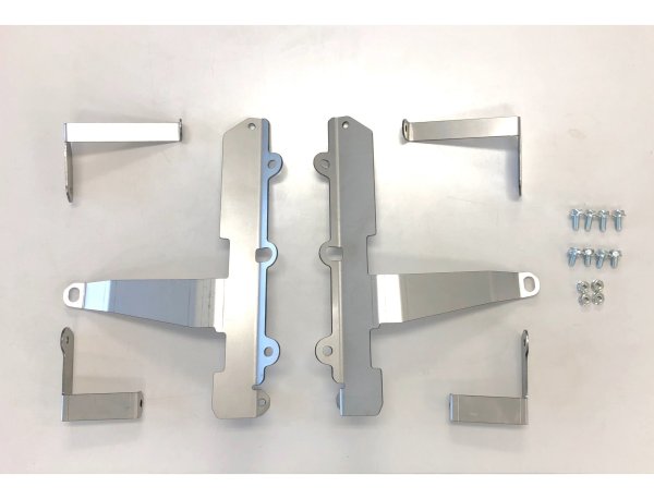 画像1: 在庫限り特価 REAL EQUIP チタンラジエターガード YAMAHA YZ250FX (1)