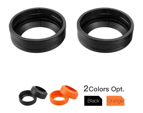 画像1: NiceCNC フロントフォークスクレーパー マッドスクレーパーキット ブラック (1)