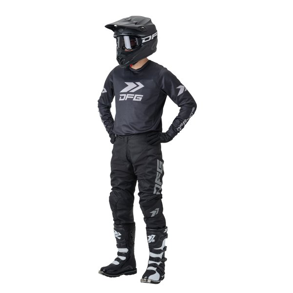 画像3: 【DFG】ジャージ　ソリッド 　ブラック　【10％off】 (3)