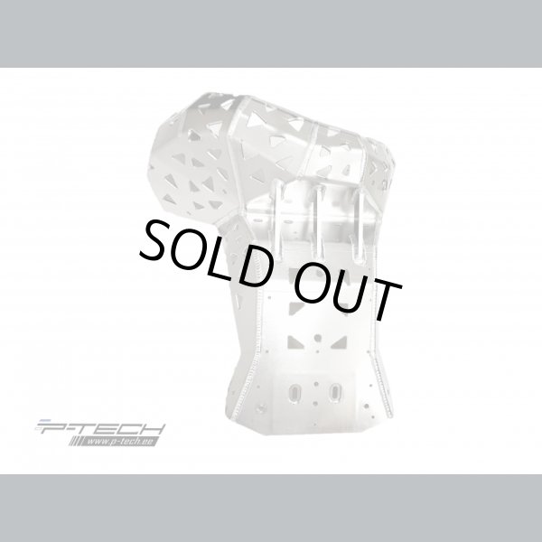 画像2: P-TECH スキッド+チャンバーガード　KTM EXC150 / Husqvarna TE150（2020-2022） (2)