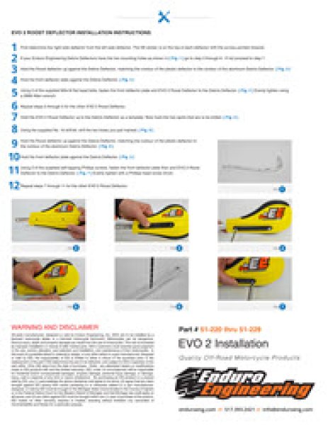 画像4: EE EVO2デフレクター【オレンジ】 (4)