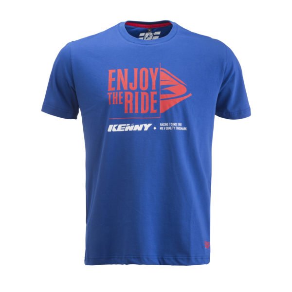 画像1: 【50％OFF】KENNY RACING　Tシャツ LIFESTYLE BLUE T-SHIRT (1)