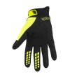 画像2: 【K22】 グローブ TRACK / BLACK NEON YELLOW (2)