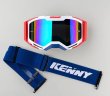 画像6: 【K23】KENNY RACING　ゴーグル　VENTURY PHASE 1 / NAVY WHITE (6)
