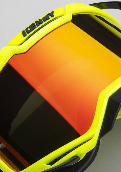 画像2: 【K23】KENNY RACING ゴーグル VENTURY PHASE 1 / NEON YELLOW (2)