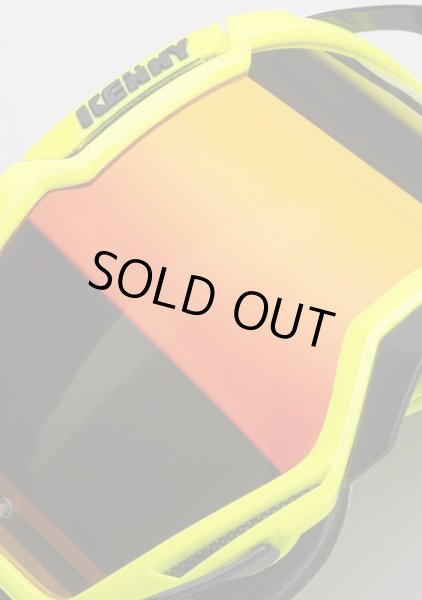 画像2: 【K23】KENNY RACING　ゴーグル　VENTURY PHASE 1 / NEON YELLOW (2)