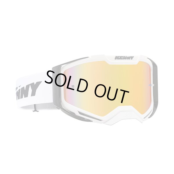画像1: 【K23】KENNY RACING　ゴーグル　 VENTURY PHASE 1 / WHITE (1)