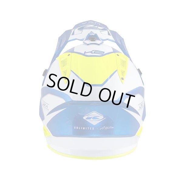 画像3: 【K】ヘルメット  TITANIUM  / CANDY BLUE (3)