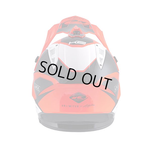 画像3: 【K】ヘルメット  TITANIUM  / RED (3)