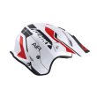 画像2: 【K22】ヘルメット  TRIAL AIR  /  RED WHITE (2)