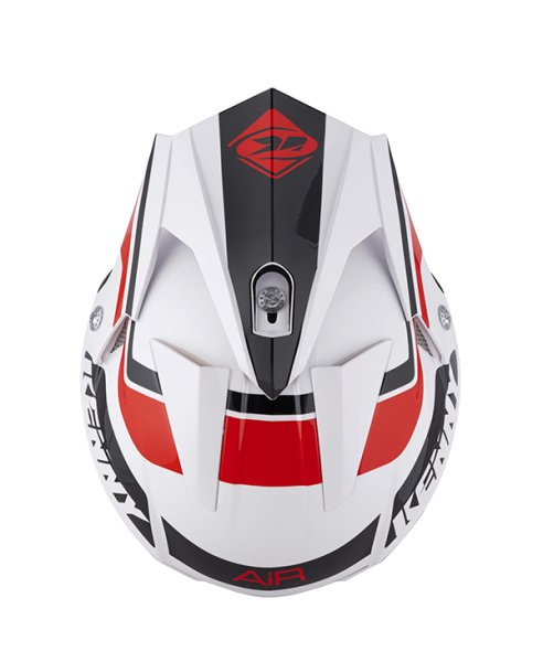 画像4: 【K】ヘルメット  TRIAL AIR  /  RED WHITE (4)