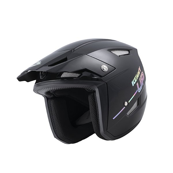 画像1: 【K22】ヘルメット  TRIAL UP   /  BLACK HOLOGRAPHIC (1)