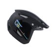 画像2: 【K22】ヘルメット  TRIAL UP   /  BLACK HOLOGRAPHIC (2)