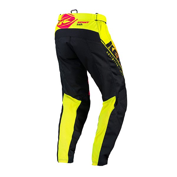 画像2: 【K22】 キッズ ジャージ下 TRACK FOCUS / NEON YELLOW (2)