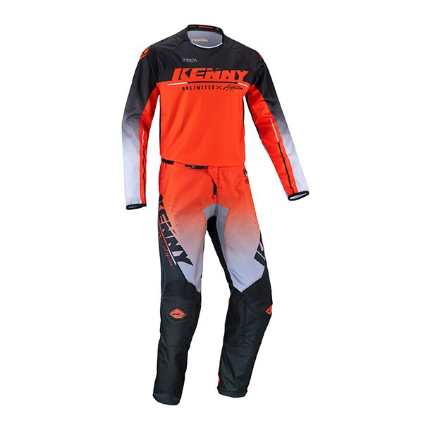 画像3: 【K22】 キッズ ジャージ下 TRACK FOCUS / ORANGE (3)