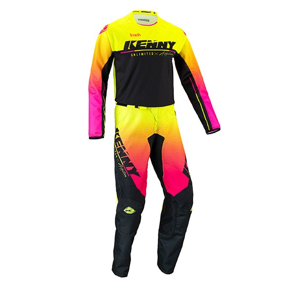 画像7: 【K22】 キッズ ジャージ上 TRACK FOCUS / NEON YELLOW (7)