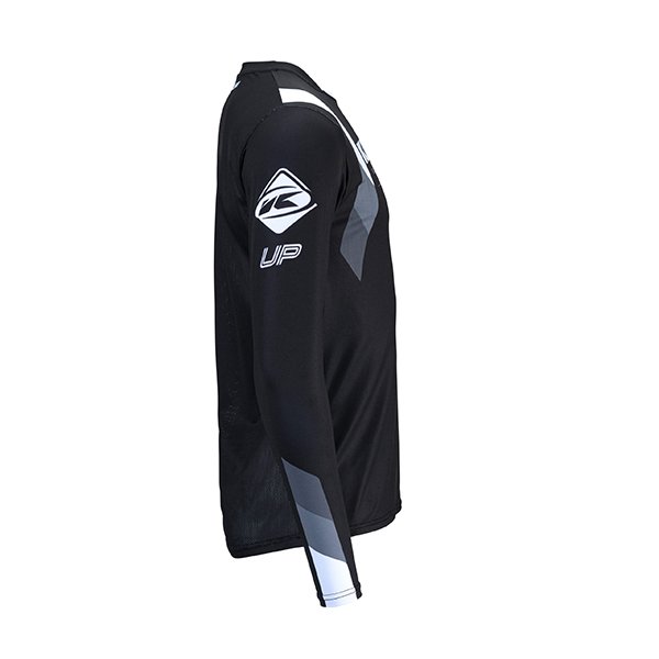 画像6: 【K22】 ジャージ上 TRIAL UP / BLACK (6)