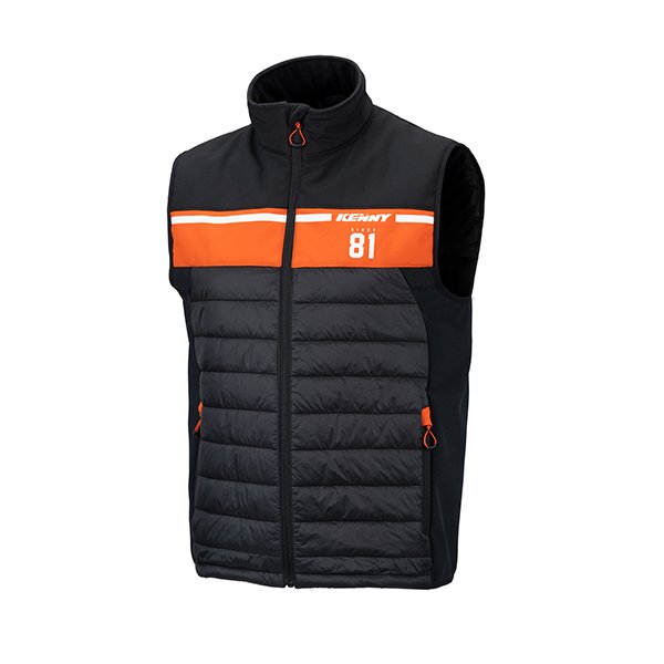 画像1: 【K】RACING BODY WARMER (1)