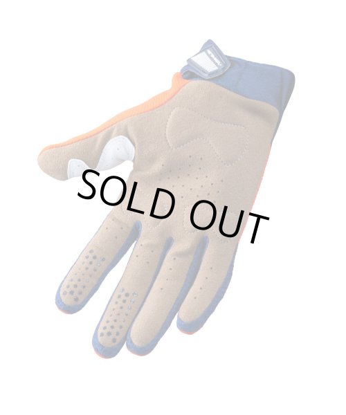 画像2: 【K23】 グローブ TITANIUM / NAVY ORANGE (2)