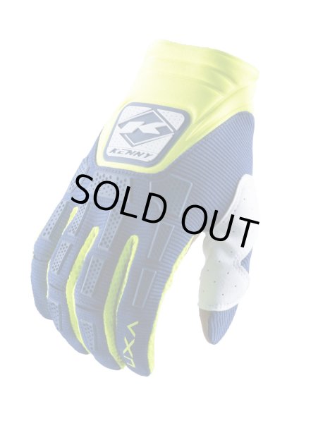 画像1: 【K23】 グローブ TITANIUM / NAVY NEON YELLOW (1)