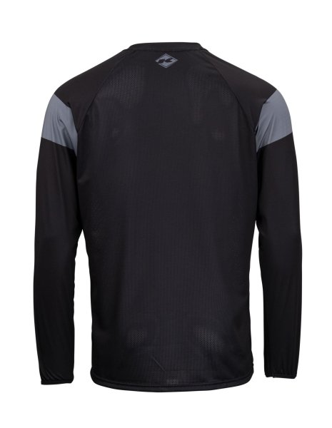 画像2: 【K23】ジャージ TITANIUM / SOLID BLACK (2)