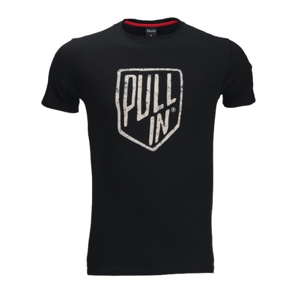 画像1: 【50％OFF】Pull-In　カジュアル　TEE SHIRT / BLACK (1)