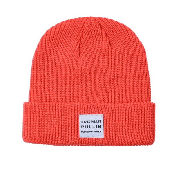 画像1: 【50％OFF】PULL-IN 　ニット帽　FALCO BEANIE / GLOW RED (1)