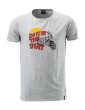 画像1: 【50％OFF】Pull-In　カジュアル　TEE SHIRT / DIRT HEATHER GREY (1)