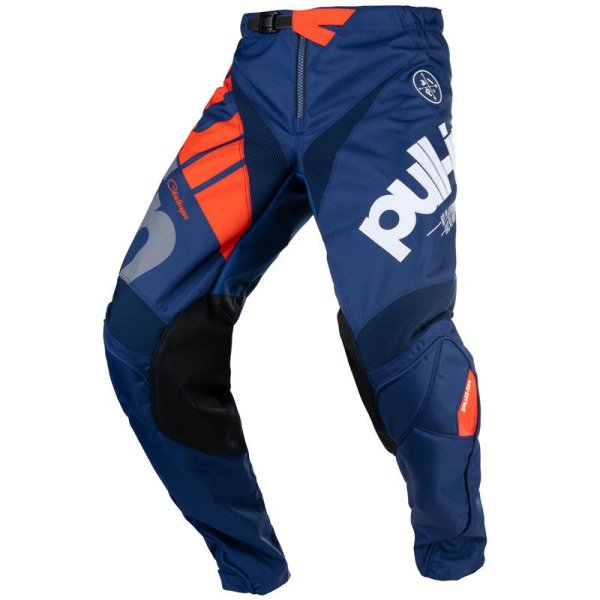 画像1: 【50％OFF】Pull-In　パンツ　CHALLENGER RACE PANTS / ORANGE NAVY (1)