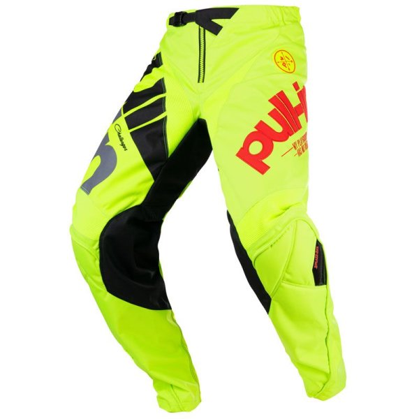 画像1: 【50％OFF】Pull-In　パンツ　CHALLENGER RACE PANTS / LIME (1)