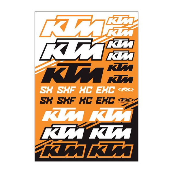 Fx Ktm Oemステッカーシート オフロード専門店 ビバーク大阪