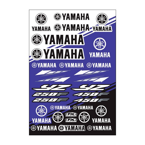 Fx Yamaha Oemステッカーシート オフロード専門店 ビバーク大阪