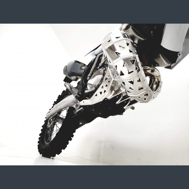 P-TECH スキッド+チャンバー＋リンクガード　KTM EXC150 / Husqvarna TE150（2020-2022）