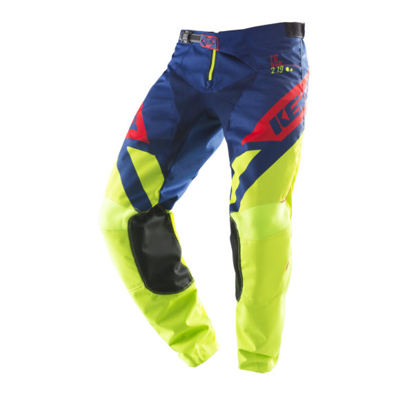 red and yellow track pants